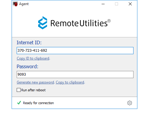 remote utilities viewer login